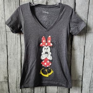 Disney‎ Minnie Mouse V-Neck Women's Shirt